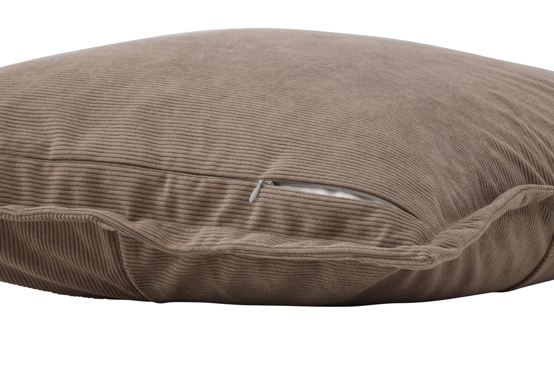 Venture Home Lykke Cushion Cover Poly embossed velvet - Brown 50x50