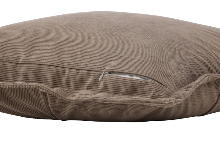 Venture Home Lykke Cushion Cover Poly embossed velvet - Brown 50x50