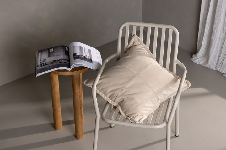 Venture Home Lykke Cushion Cover Poly embossed velvet - Beige 50x50