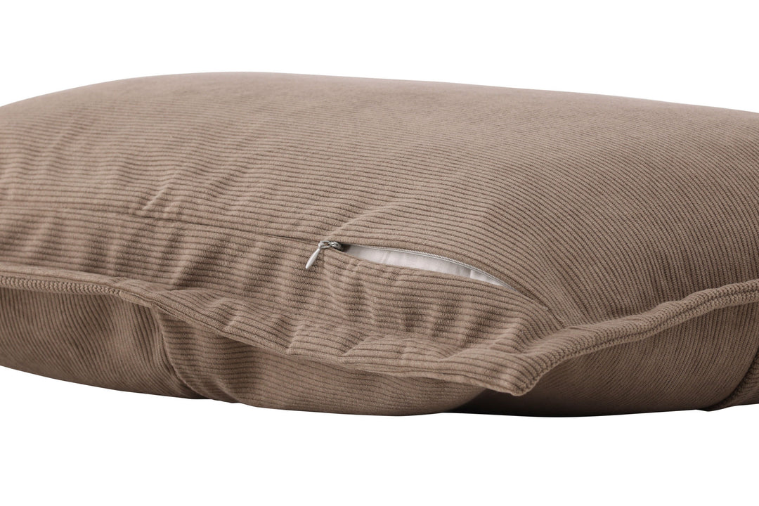 Venture Home Lykke Cushion Cover Poly embossed velvet - Brown 40x60