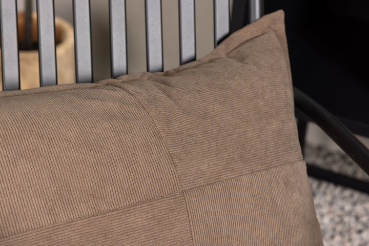 Venture Home Lykke Cushion Cover Poly embossed velvet - Brown 40x60