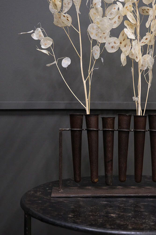 Trademark Living Robbie stativ med otte små vaser