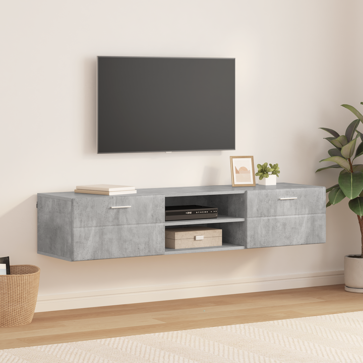 Træskab Høj gloss hvid 150 x 39 x 30 cm Konstrueret træ