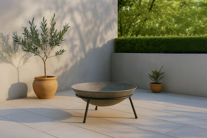 Venture Home Bastian - Fire Bowl- Black - -