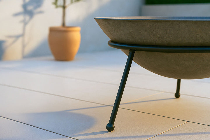 Venture Home Bastian - Fire Bowl- Black - -