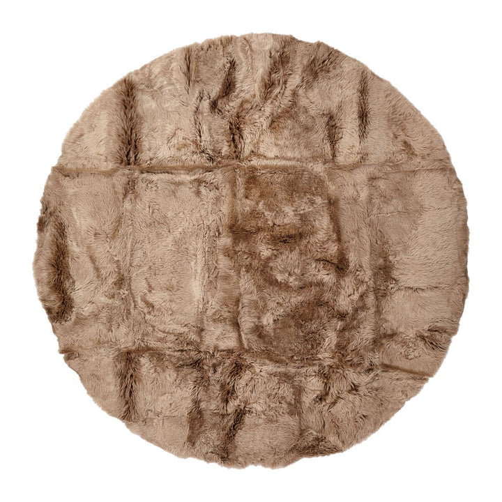 NATURES COLLECTION Gulvtæppe af Lammeskind Ø180 cm | Ø250 cm