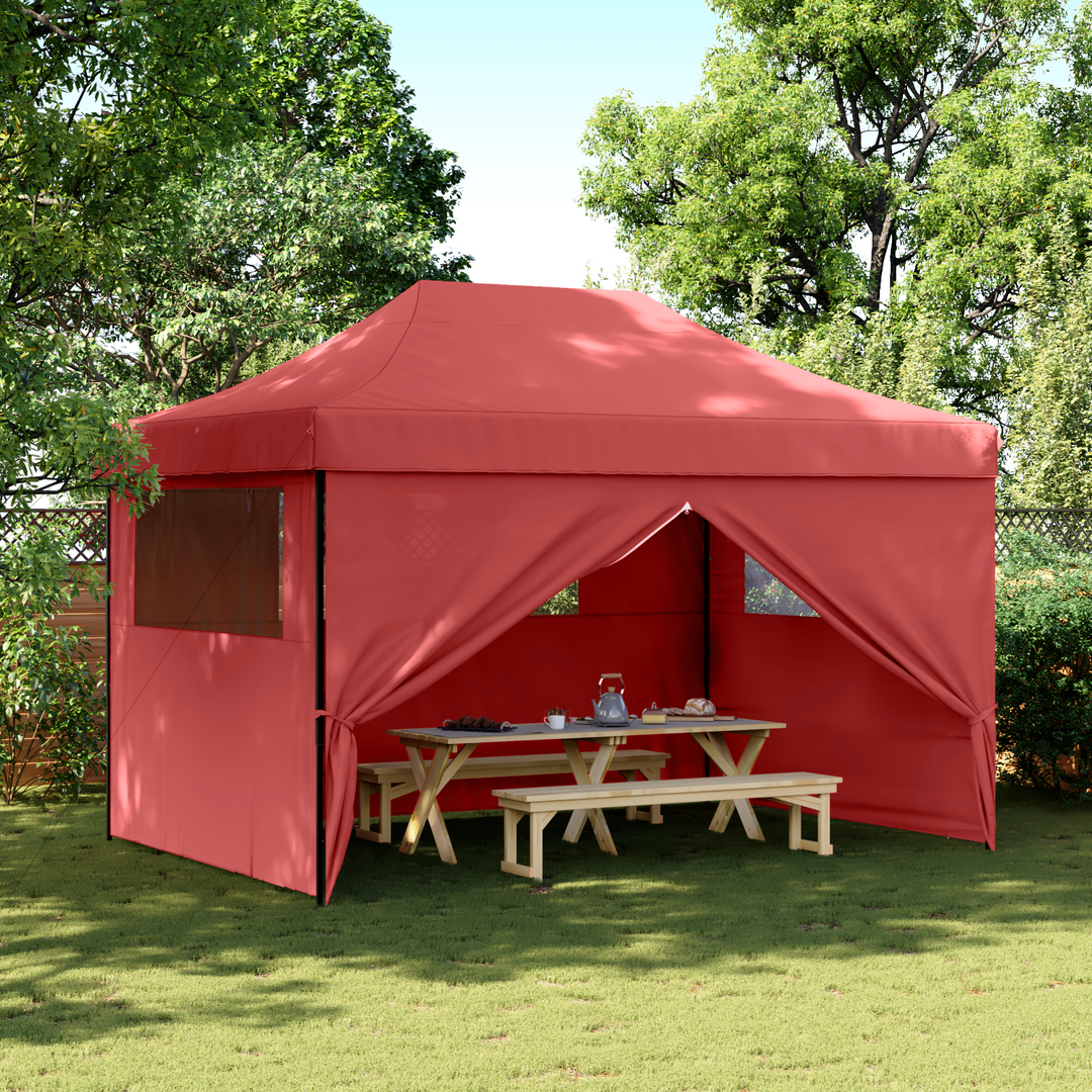 Party Tent Bordeaux 279 x 410 x 315 cm Oxford stof
