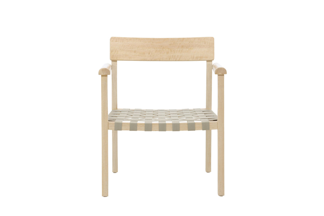 Venture Home Krois Armchair - Nature Mahogany /Grey
