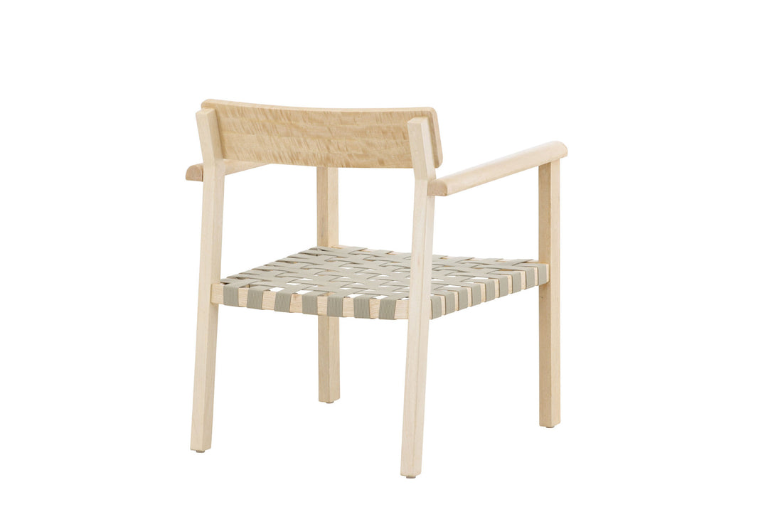 Venture Home Krois Armchair - Nature Mahogany /Grey