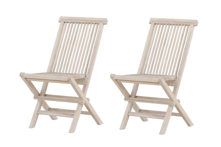 Venture Home Kenya Dining Chair 2-Pack - Whitewash