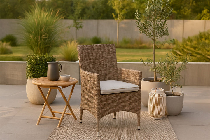 Venture Home Malin Armchair 2-pack - Nature/Sand