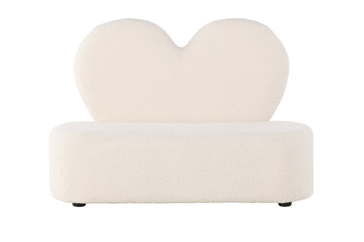 Venture Home Kids Flower Sofa - Beige / Teddy FSC 100%