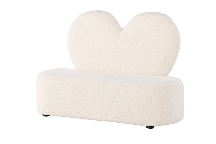 Venture Home Kids Flower Sofa - Beige / Teddy FSC 100%