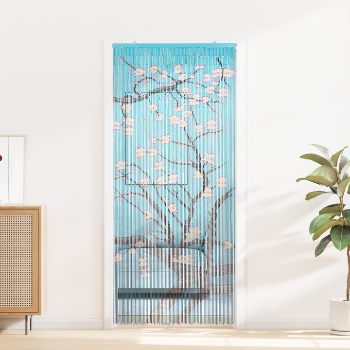 Insekt Dør Gardin flerfarvet 200 x 90 cm Bambus