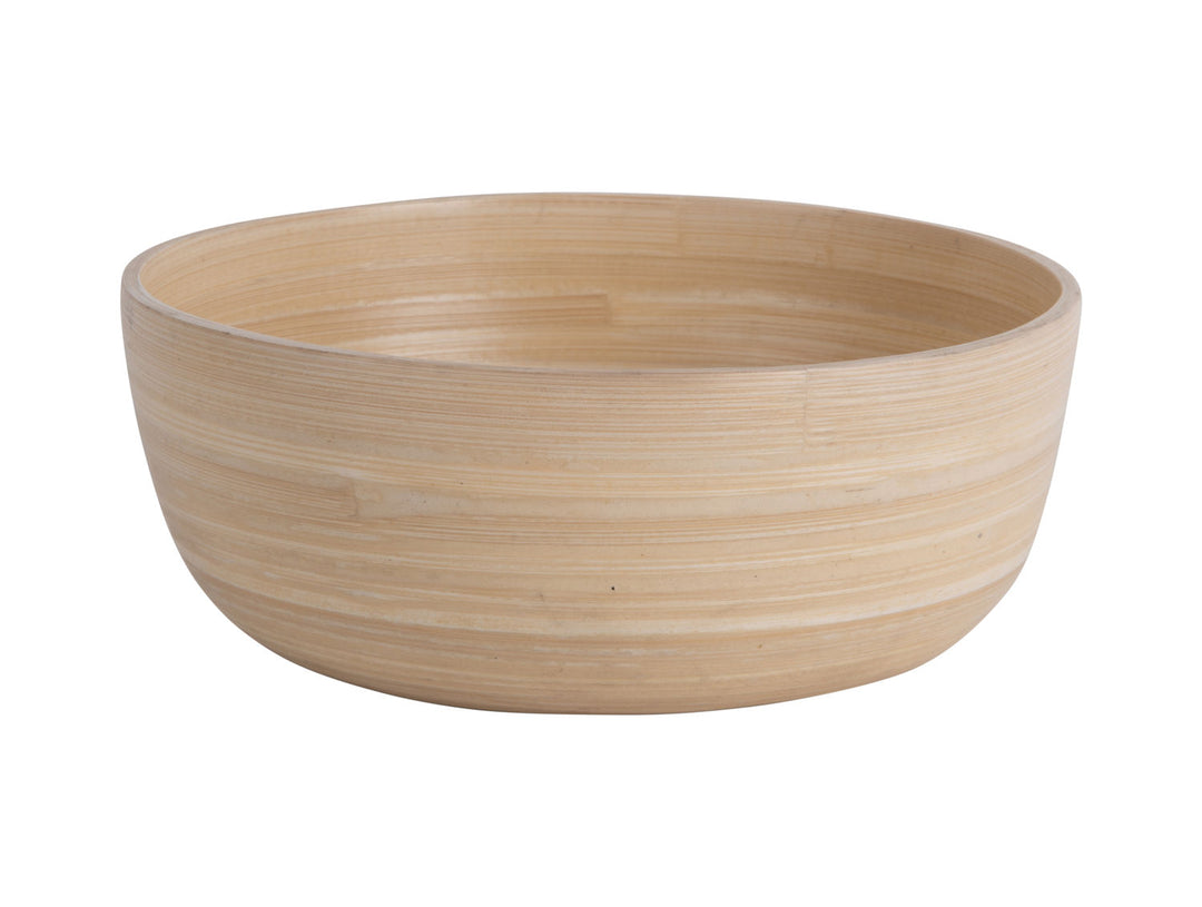 present time Bowl set Puro Round bamboo natural