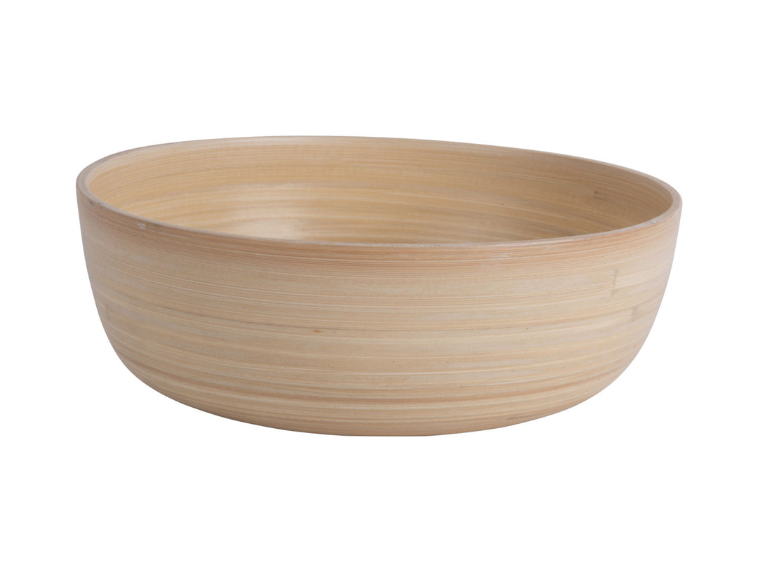 present time Bowl set Puro Round bamboo natural