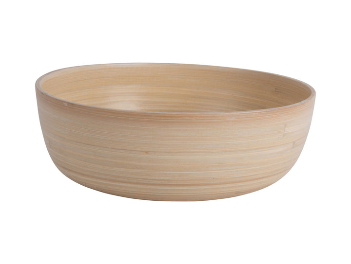 present time Bowl set Puro Round bamboo natural