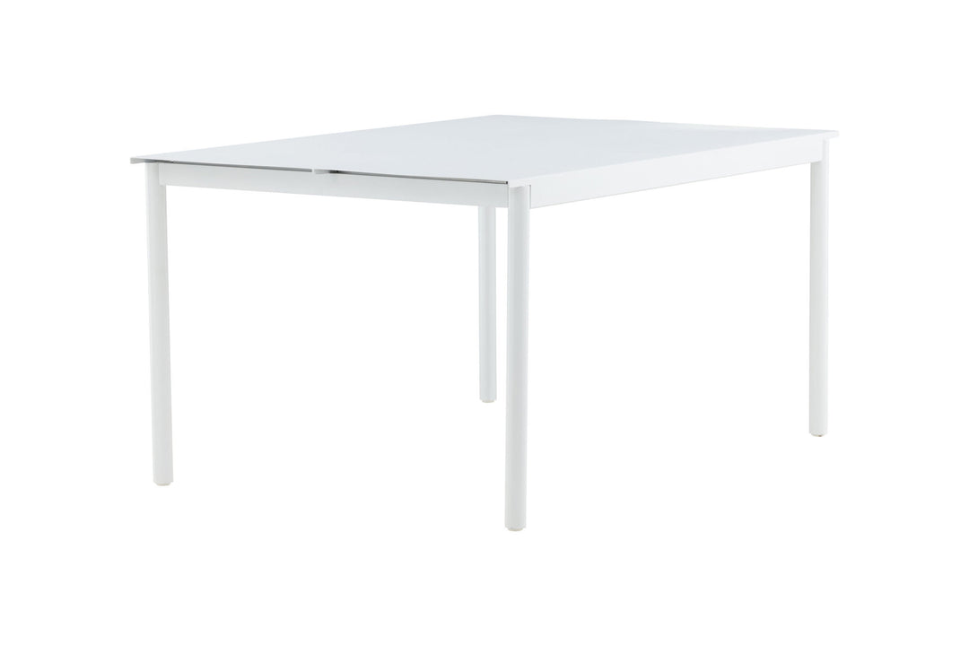Venture Home Modena - Dining Table- White - Aluminium - 150*100cm