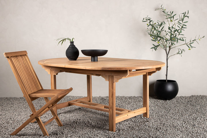 Venture Home Kenya Oval Dining Table 180/240*120*H75 -Teak