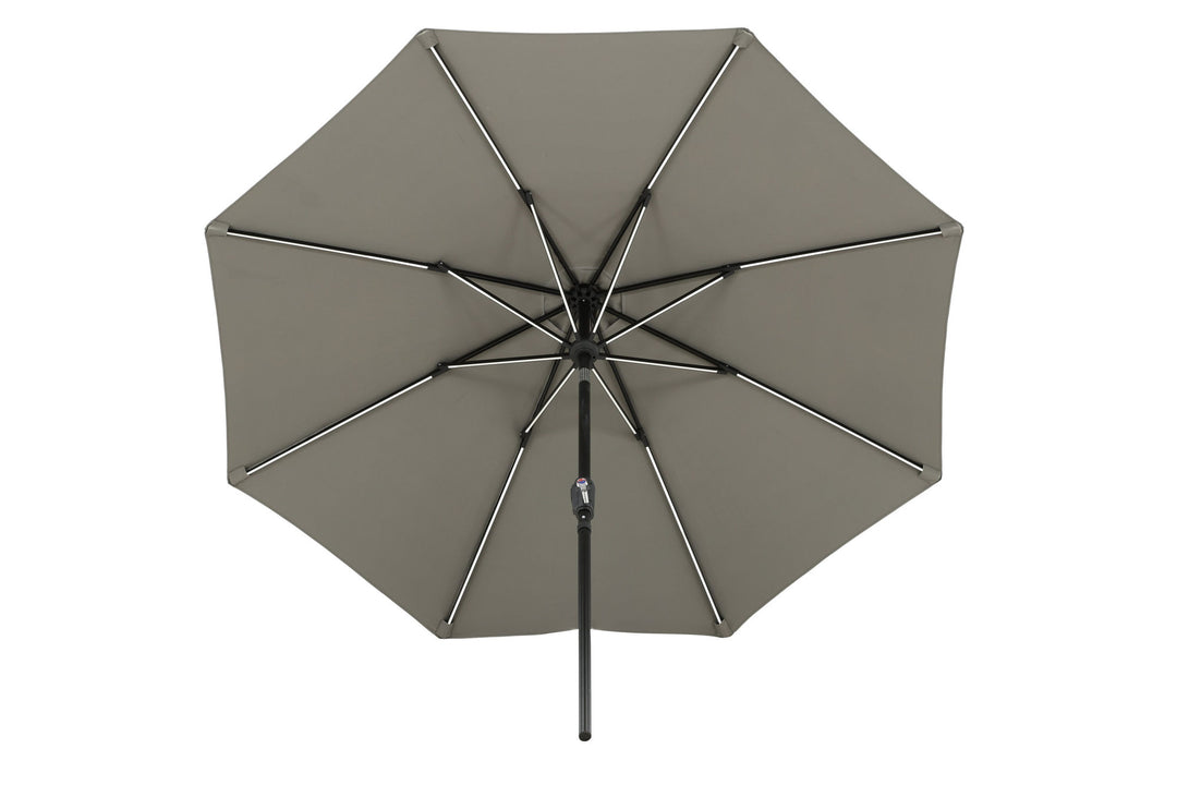 Venture Home Sabal - Umbrella with LED- Grey - - 270cm