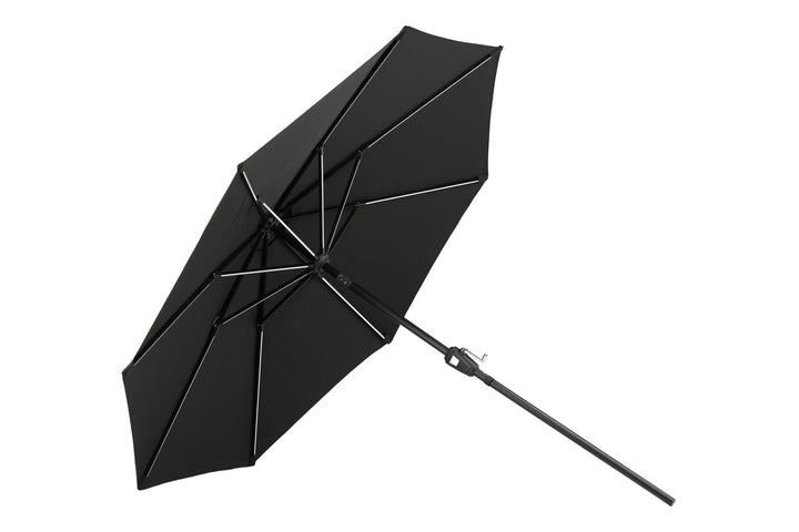Venture Home Sabal - Umbrella with LED- Black - - 270cm