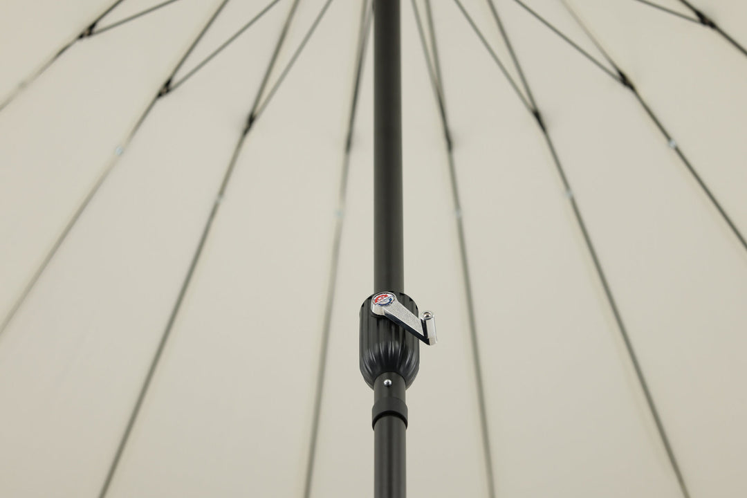 Venture Home Palmetto - Umbrella w. tilt- White - - 270cm
