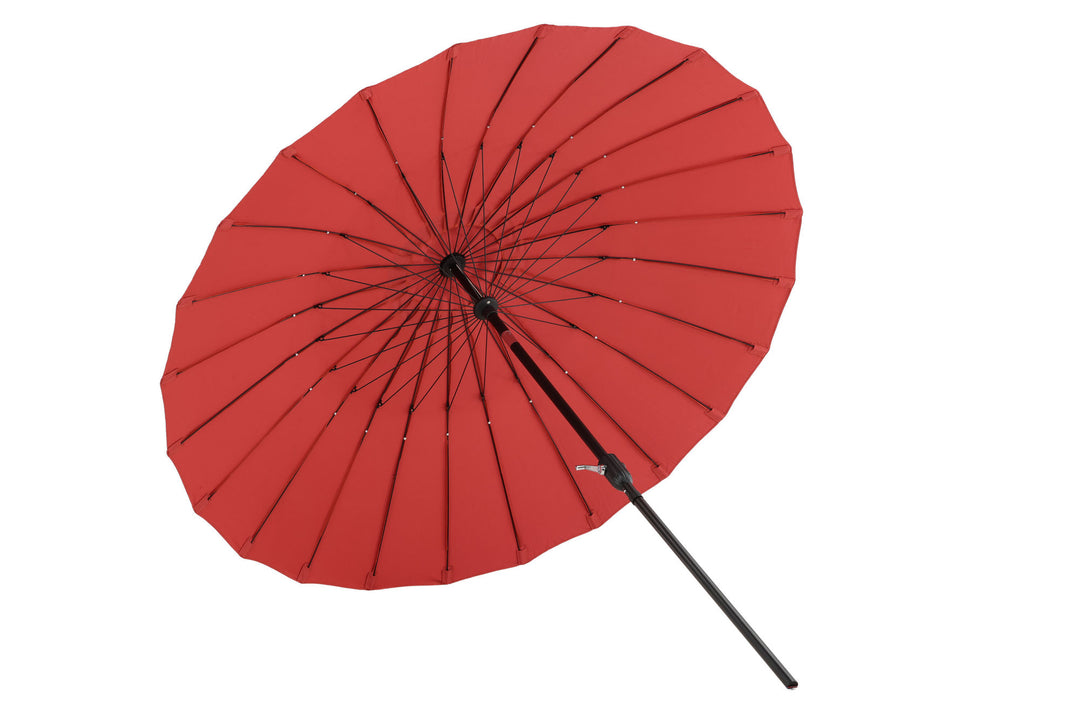 Venture Home Palmetto - Umbrella w. tilt- Red - - 270cm