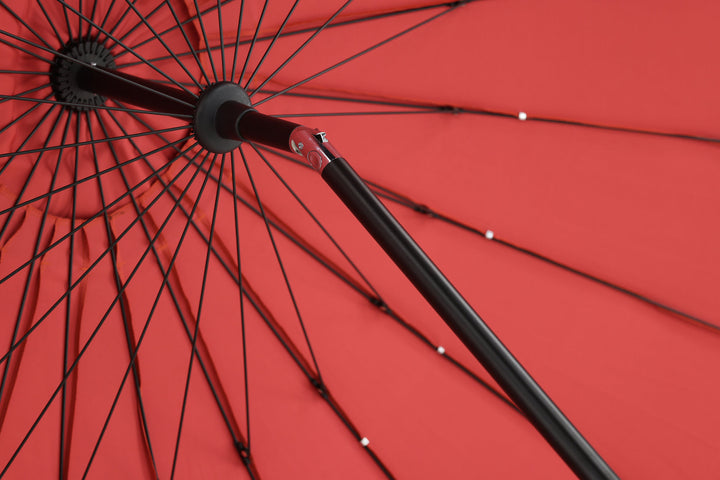 Venture Home Palmetto - Umbrella w. tilt- Red - - 270cm