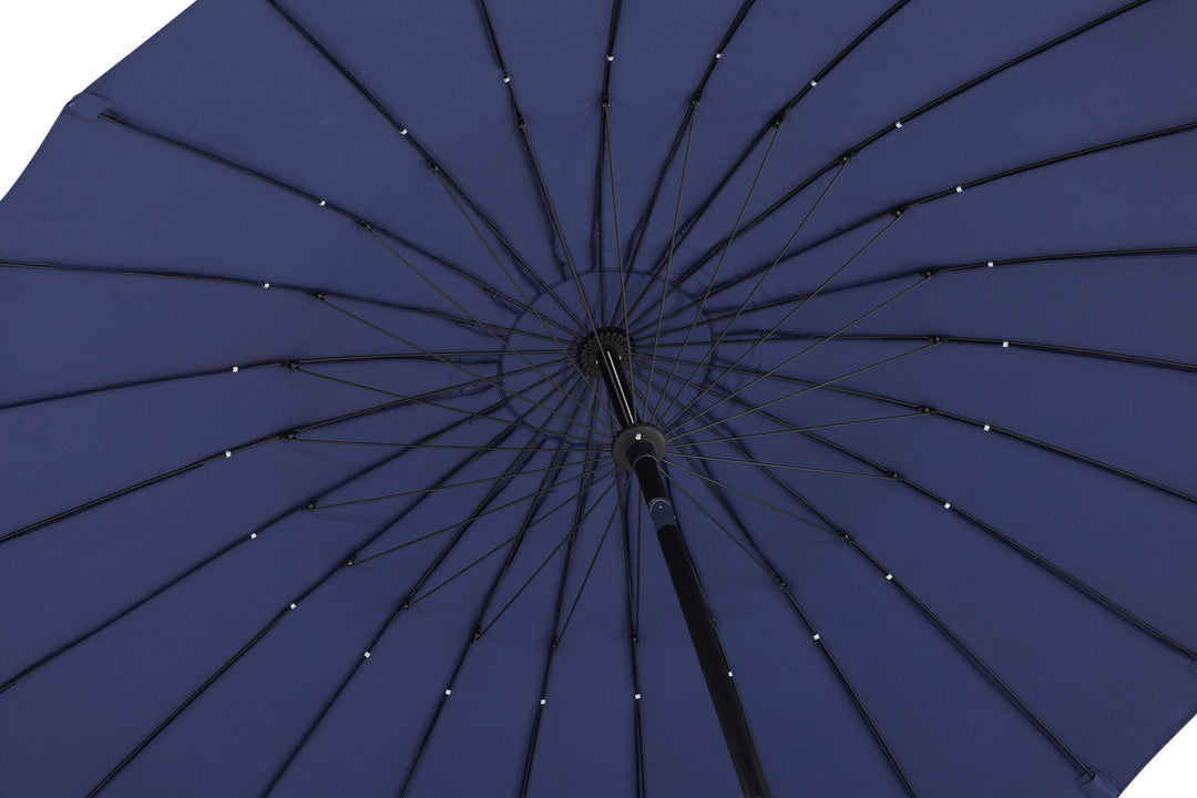 Venture Home Palmetto - Umbrella w. tilt- Blue - - 270cm