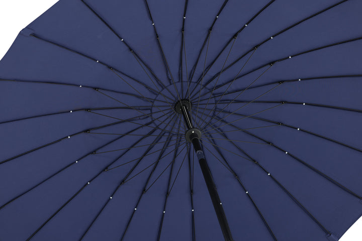 Venture Home Palmetto - Umbrella w. tilt- Blue - - 270cm