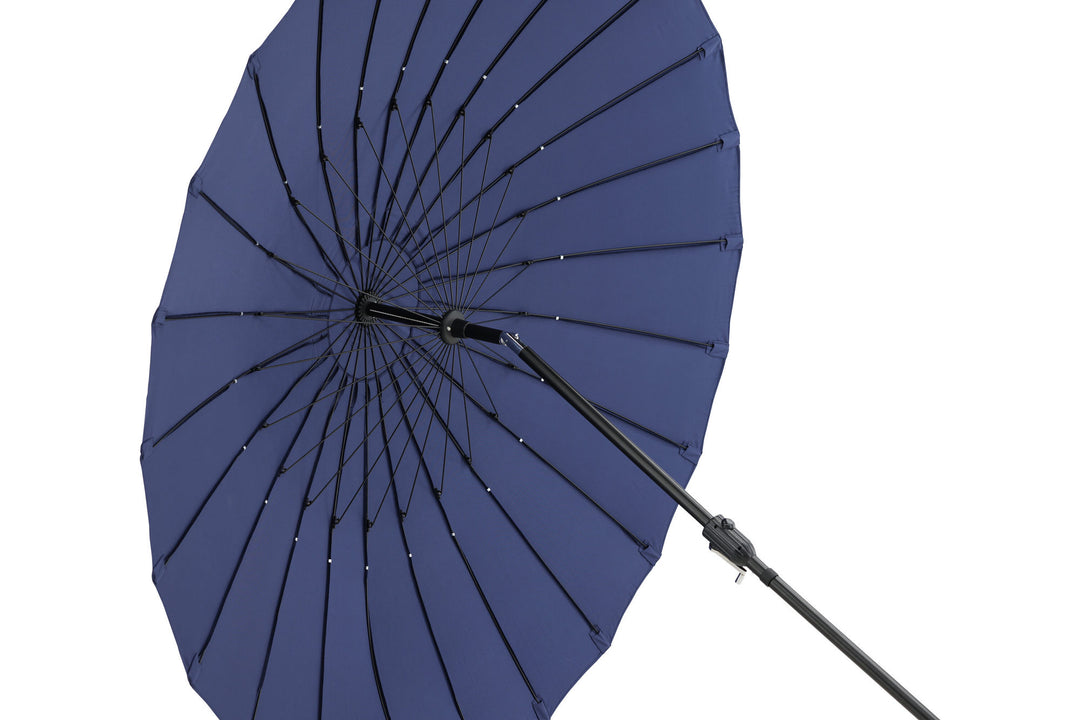 Venture Home Palmetto - Umbrella w. tilt- Blue - - 270cm