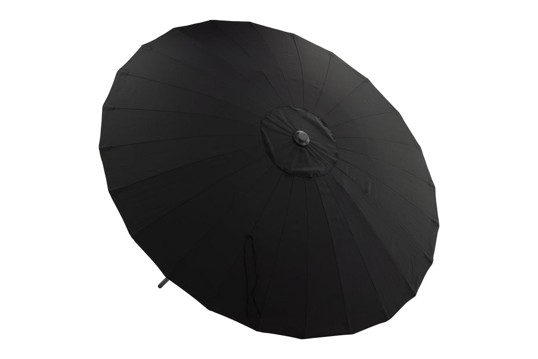 Venture Home Palmetto - Umbrella w. tilt- Black - - 270cm