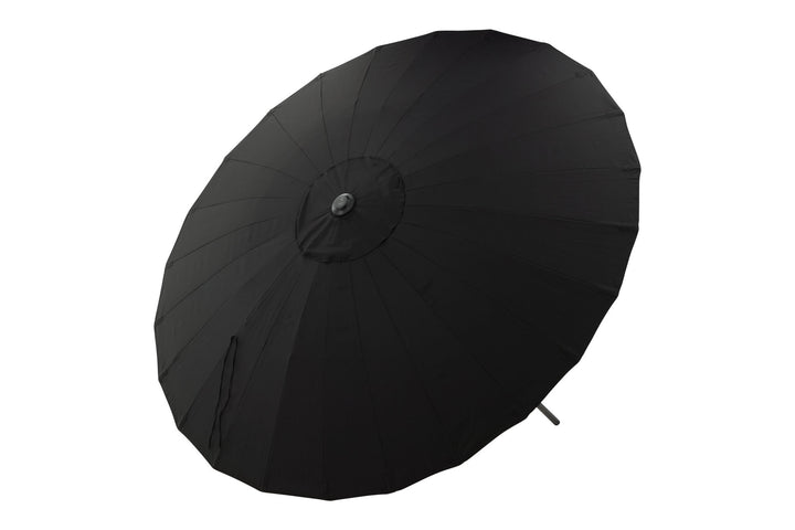 Venture Home Palmetto - Umbrella w. tilt- Black - - 270cm