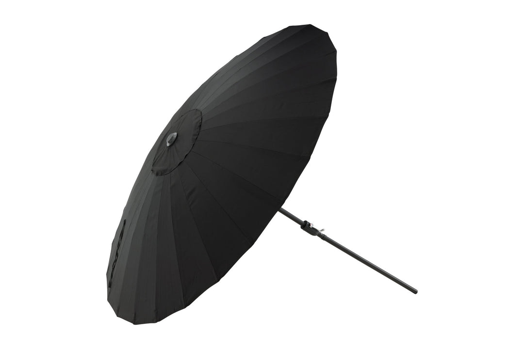 Venture Home Palmetto - Umbrella w. tilt- Black - - 270cm