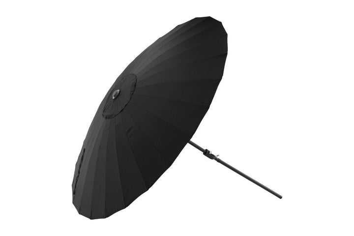 Venture Home Palmetto - Umbrella w. tilt- Black - - 270cm