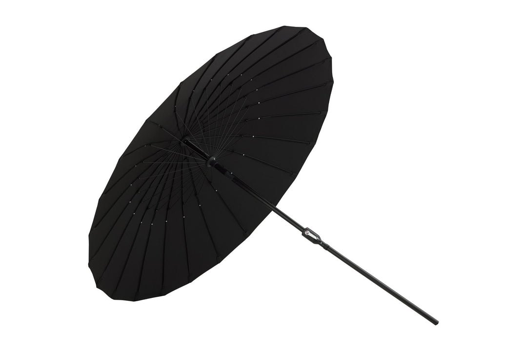 Venture Home Palmetto - Umbrella w. tilt- Black - - 270cm