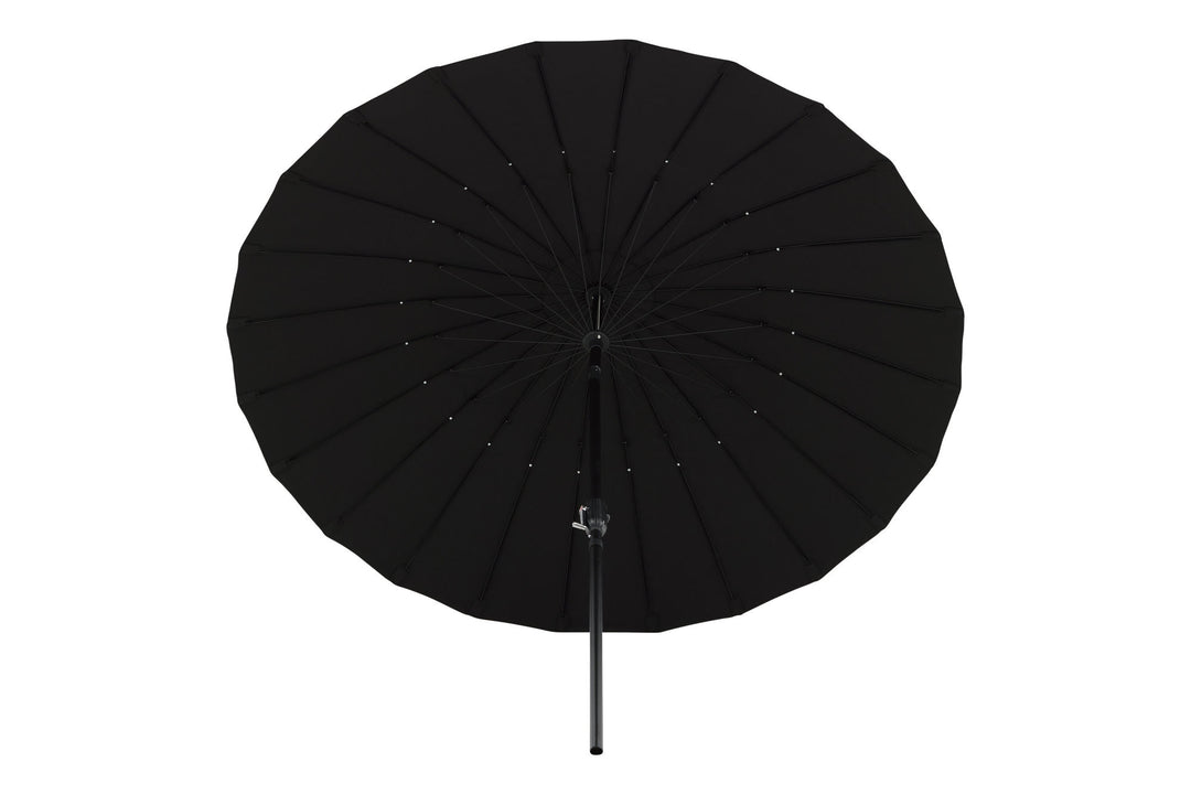 Venture Home Palmetto - Umbrella w. tilt- Black - - 270cm