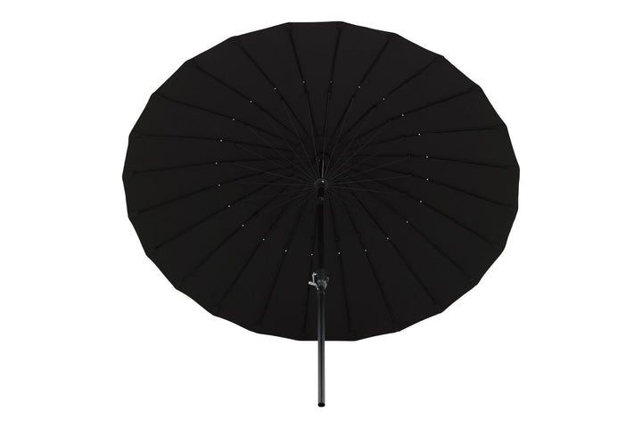 Venture Home Palmetto - Umbrella w. tilt- Black - - 270cm