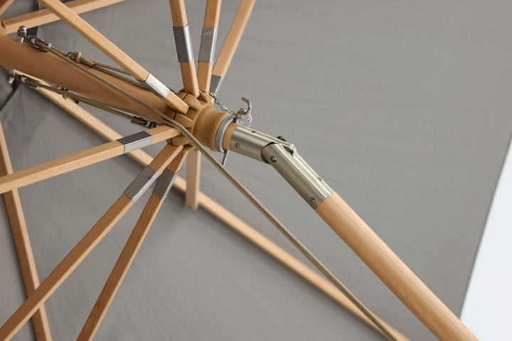 Venture Home Nypo - Umbrella w. tilt- Grey - - 330cm
