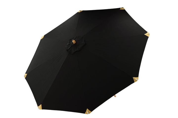 Venture Home Nypo - Umbrella w. tilt- Black - - 330cm