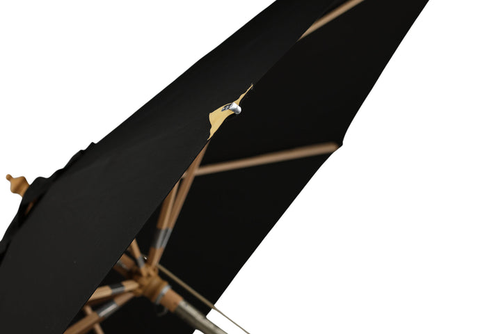 Venture Home Nypo - Umbrella w. tilt- Black - - 330cm