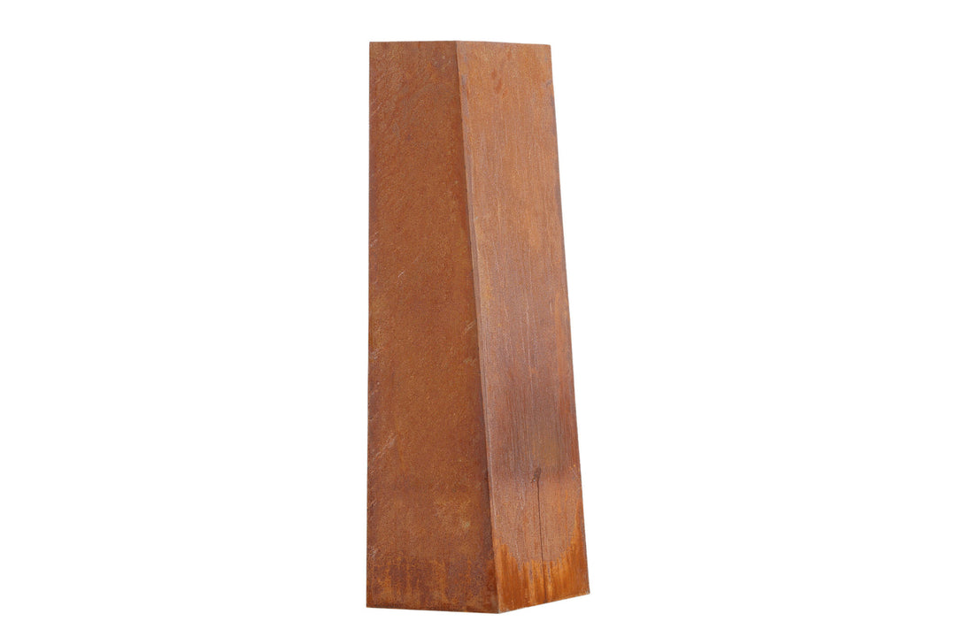Venture Home Bastian - Fire Basket Cube- Rusty Orange - -