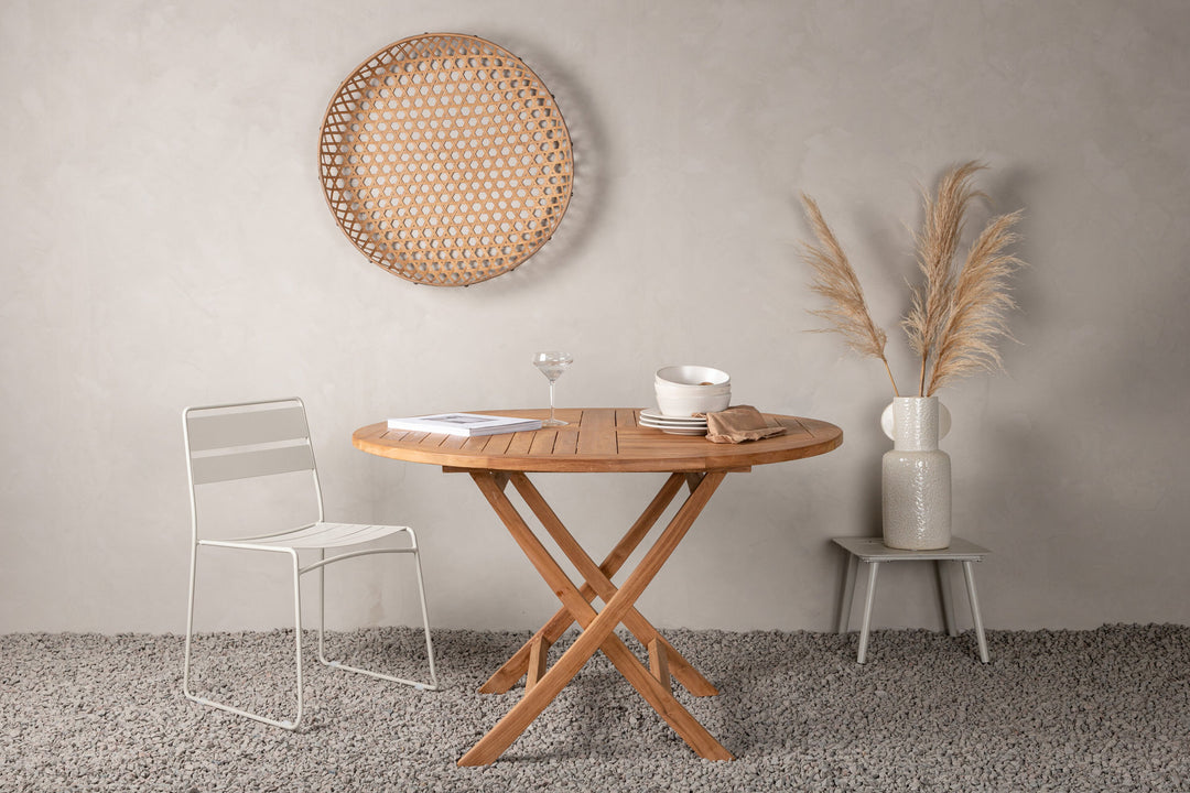 Venture Home Kenya Round Dining Table ø120cm - Teak