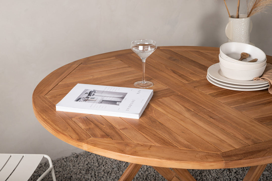 Venture Home Kenya Round Dining Table ø120cm - Teak