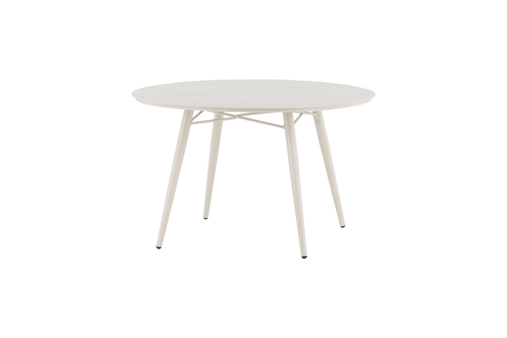 Venture Home Lina Dining Table - Beige - Round 120 cm