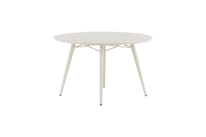 Venture Home Lina Dining Table - Beige - Round 120 cm