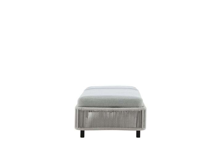 Venture Home Virya - Sun Lounge inc. Cushion- Black / Grey - Rope -