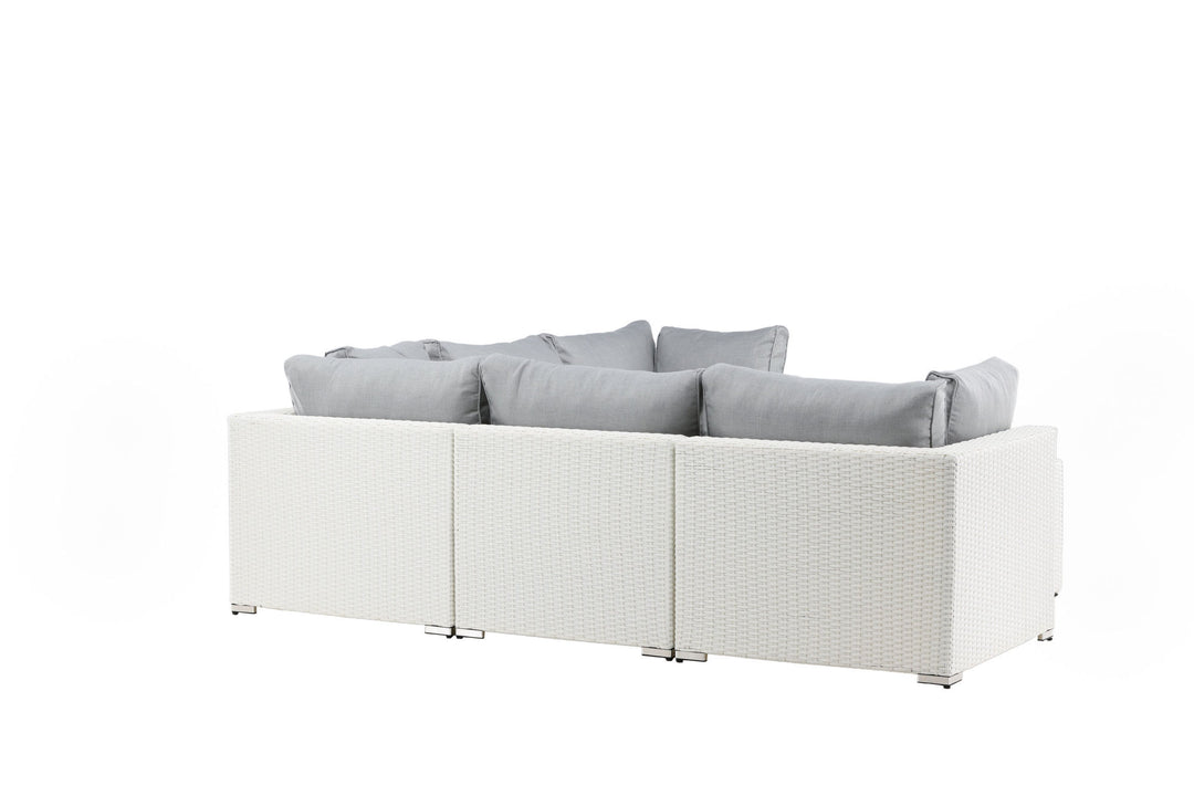 Venture Home Amazon Module Sofa set 3+2+1 - White/Grey