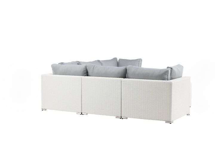 Venture Home Amazon Module Sofa set 3+2+1 - White/Grey