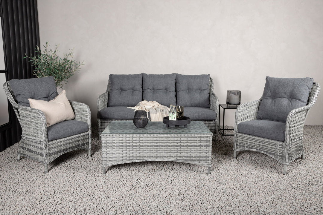 Venture Home Vikelund Sofa set  - Grey/Grey